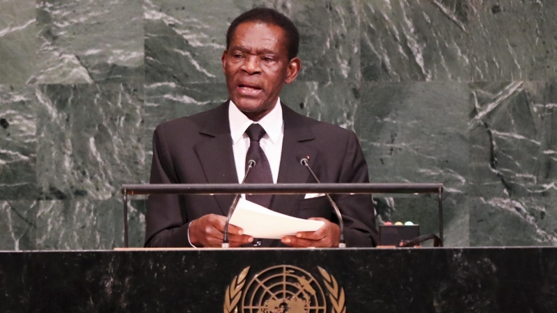 Teodoro Nguemaen su presentación a la reelección como presidente de Guinea Ecuatorial en los próximos comicios-23/09/2022