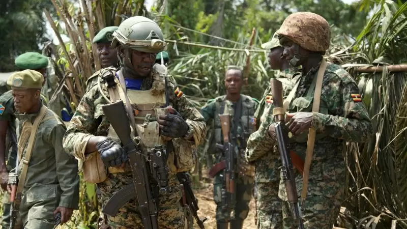Soldados de República Democrática del Congo (RDC).