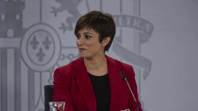 La ministra Portavoz y de Política Territorial, Isabel Rodríguez, ofrece una rueda de prensa