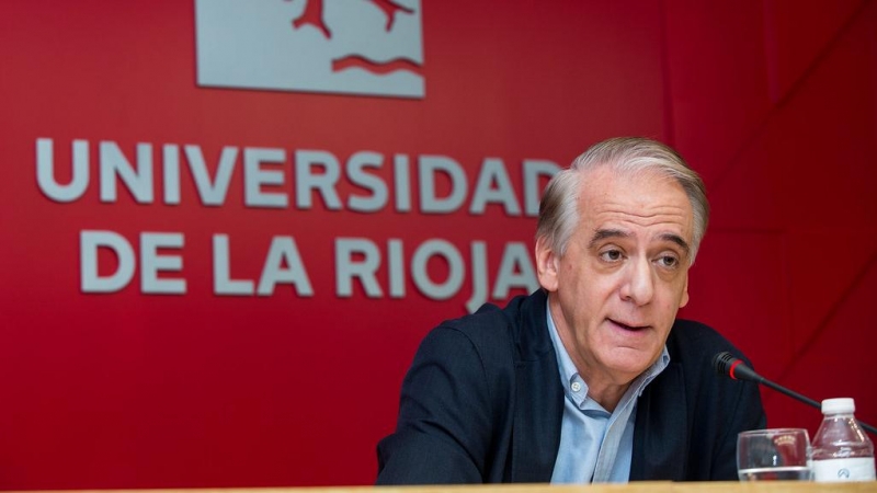 El periodista español Ignacio Cembrero en una imagen de 2017 en la Universidad de La Rioja.