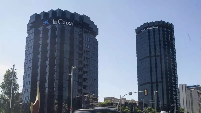 La sede de La Caixa en Barcelona.