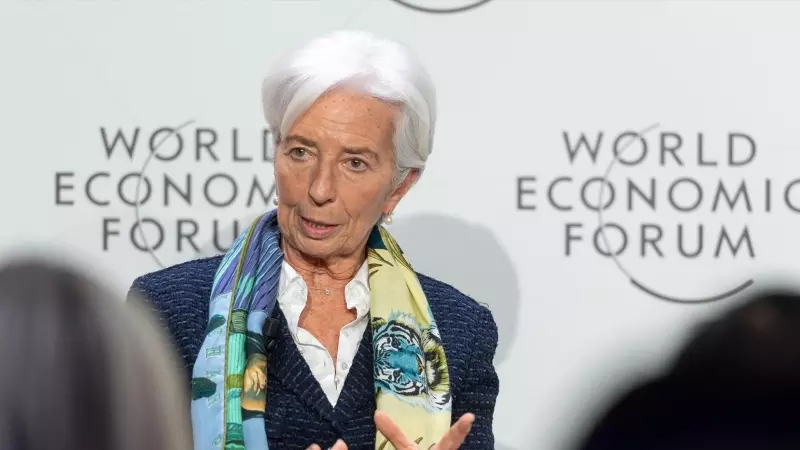 16/02/2023. Christine Lagarde en el Foro en Davos (Suiza), a 19 de enero de 2023.