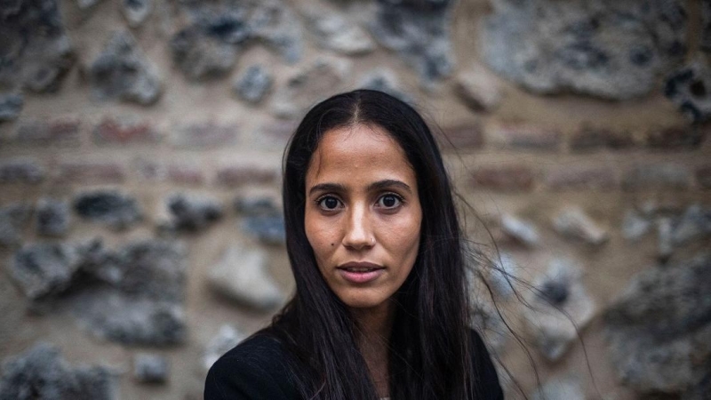 La activista saharaui Tesh Sidi, que va en la lista de Más Madrid a las elecciones autonómicas.