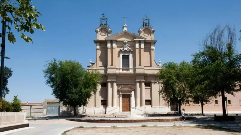 13/04/2023. Fachada del convento de San Pascual.