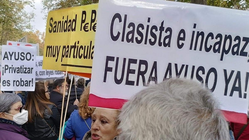 Huelga 19 de abril en la sanidad pública madrileña: nos va la vida