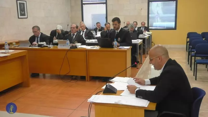 Miguel Ángel Blanco, exsubinspector del grupo de Blanqueo de la Policía Nacional durante la investigación del 'caso Cursach', declara este martes en el juicio en su contra.
