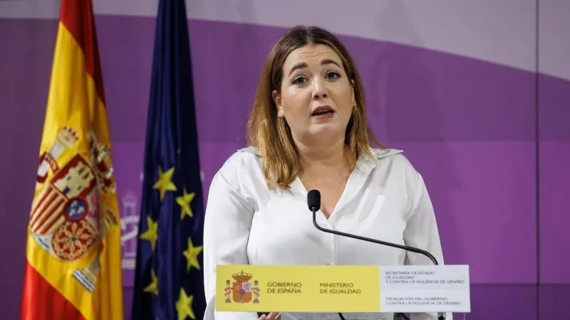 10/10/2023 - La secretaria de Estado de Igualdad y contra la Violencia de Género, Ángela Rodríguez Pam, respecto al mes de septiembre de 2023: 'Este es uno de los peores meses desde que existe recuento en España'