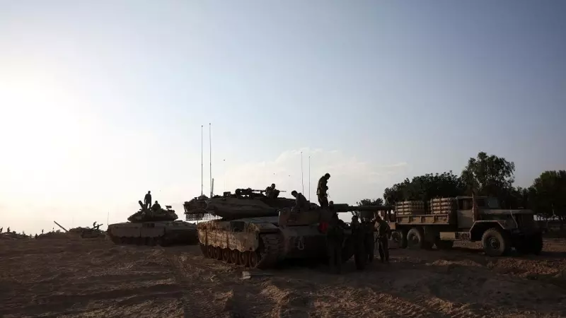 Tanques de Israel, en el sur del país, a 14 de octubre de 2023.