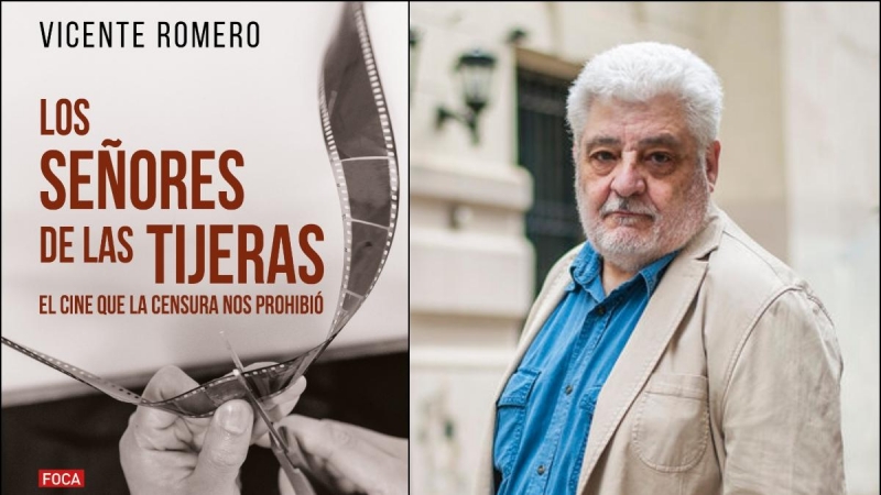 Vicente Romero, autor del libro 'Los señores de las tijeras. El cine que la censura nos prohibió'.