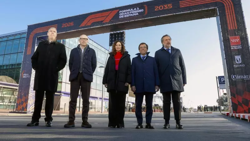 La presentación del Gran Premio de Fórmula 1 de Madrid, en IFEMA, a 23 de enero de 2024.