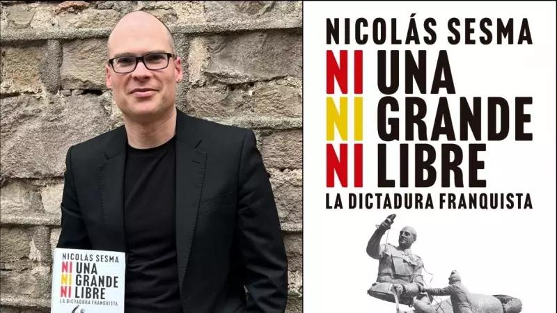 El historiador Nicolás Sesma, autor del libro 'Ni una, ni grande, ni libre. La dictadura franquista'.