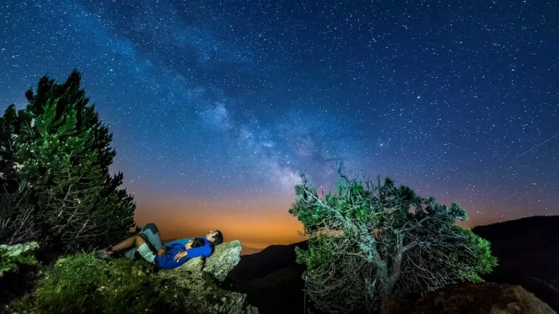 Observació del cel al Parc Natural de l'Alt Pirineu estrelles parc astronomia