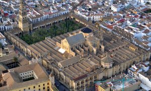 Vista de la Mezquita de Córdoba desde el aire. WIKIPEDIA