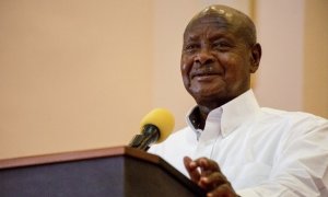 El presidente de Uganda, Yoweri Museveni. - AFP