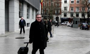 11/02/2016 - Jordi Pujol Ferrusola declara en la Audiencia Nacional en 2016.