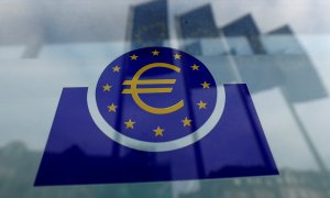 El logo del BCE en su sede en Fráncfort. REUTERS/Ralph Orlowski