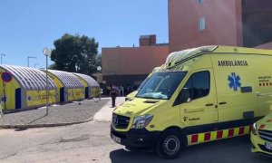 La Generalitat monta en Lleida un área sanitaria móvil contra el coronavirus