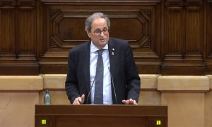 Torra, sobre Juan Carlos I: "El Parlament es la única institución que se está preguntando qué ha pasado"