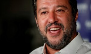 Imagen del partido de ultraderecha italiano, Matteo Salvini. / REUTERS / ALESSANDRO GAROFALO