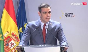 Pedro Sánchez: "En una democracia plena es inadmisible la violencia"