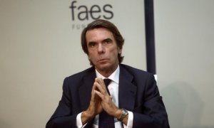 Imagen de archivo del expresidente del Gobierno, José María Aznar. - EFE