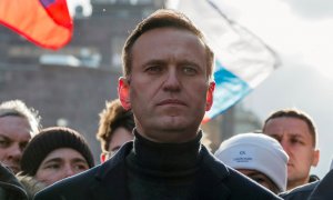 El líder de la oposición rusa, Navalni, el pasado 29 de febrero