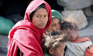 Desplazados en Yemen