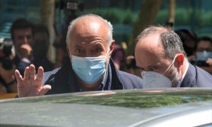 José Luis Moreno, tras quedar en libertad provisional