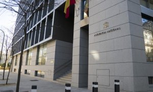 Edificio de la Audiencia Nacional en Madrid.