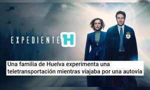 El titular de 'Cuatro al Día' sobre una familia de Huelva que "experimenta una teletransportación" provoca el delirio de los tuiteros