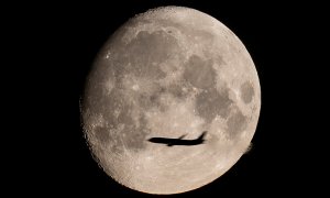 Imagen de la última luna llena el pasado día 9 de agosto.