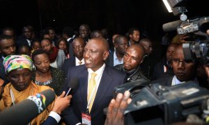 El vicepresidente Ruto se ha proclamado ganador de las elecciones en Kenia.