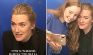 El gesto de Kate Winslet con una joven periodista en su primera entrevista: "No tienes que tener miedo, todo será genial"