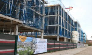 2022 - Bloc de pisos en construcció a Girona.
