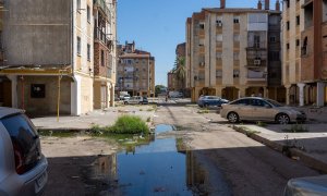 Imágenes del Polígono Sur de Sevilla, conocido popularmente como 'las tres mil viviendas'. Uno de los barrios más pobres de España, a 2 de septiembre del 2021 en Sevilla.
