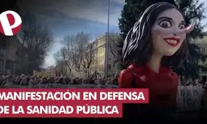 Así ha sido la manifestación por la sanidad pública en Madrid: "No vamos a parar"