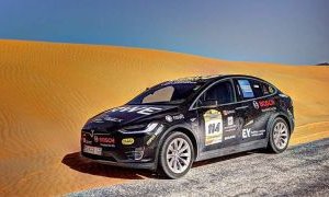 El Tesla Model X completa su prueba más extrema: cruzar el desierto del Sáhara