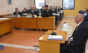 El fiscal jubilado Miguel Ángel Subirán en el juicio del TSJIB