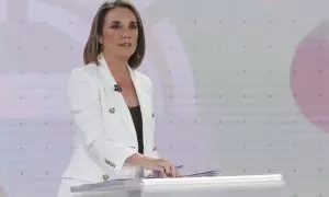 El 'troleo' de Rufián y Matute a Cuca Gamarra y su perorata de los 'okupas' en el debate de RTVE