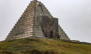 27/2/24 . Pirámide de los Italianos, declarada hoy BIC por la Junta de Castilla y León