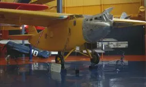 Foto de archivo del avión ‘L´Oiseau Canari’ en el museo del Aire y del Espacio