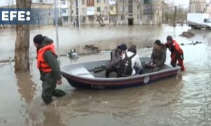 Kazajistán lucha contra las peores inundaciones de las últimas décadas