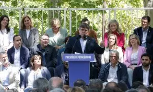 20/04/2024 - Carles Puigdemont en un acte a la Catalunya Nord aquest dissabte.