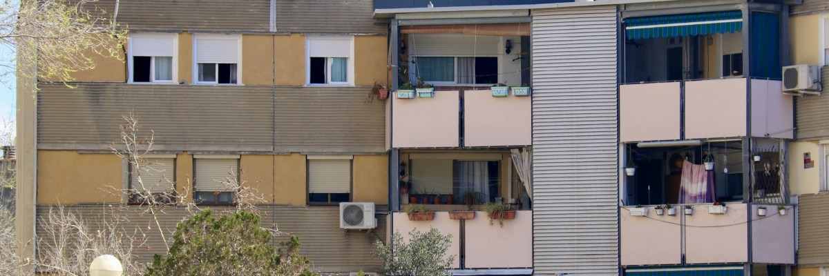 Imatge d'arxiu d'un bloc de pisos a Badia del Vallès.