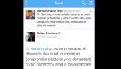 Rajoy y Sánchez se enzarzan en Twitter tras la sesión de control