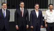 La corrupción deja sin palabras a Rajoy en el debate a cuatro