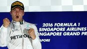 Rosberg gana en Singapur y toma el liderato del Mundial