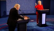 Clinton y Trump intercambian duros golpes en un hosco primer debate