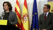Sáenz de Santamaría ofrece "diálogo y consenso" a la Generalitat a cambio de "lealtad institucional"