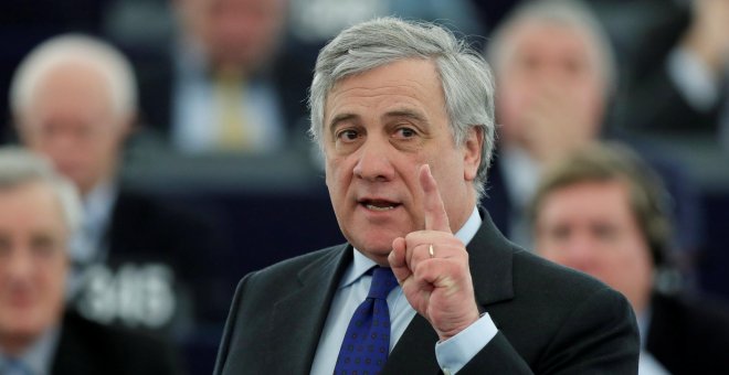 El presidente del Parlamento Europeo responde a Puigdemont y Comín que no los tratará como miembros de la cámara